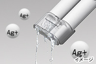 ノズル除菌のイメージ